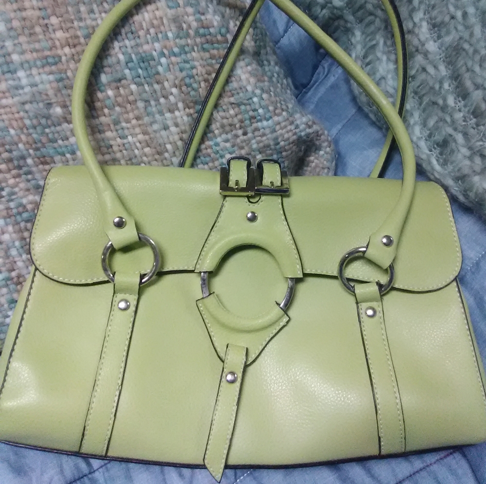 Springtime Green Vintage Purse